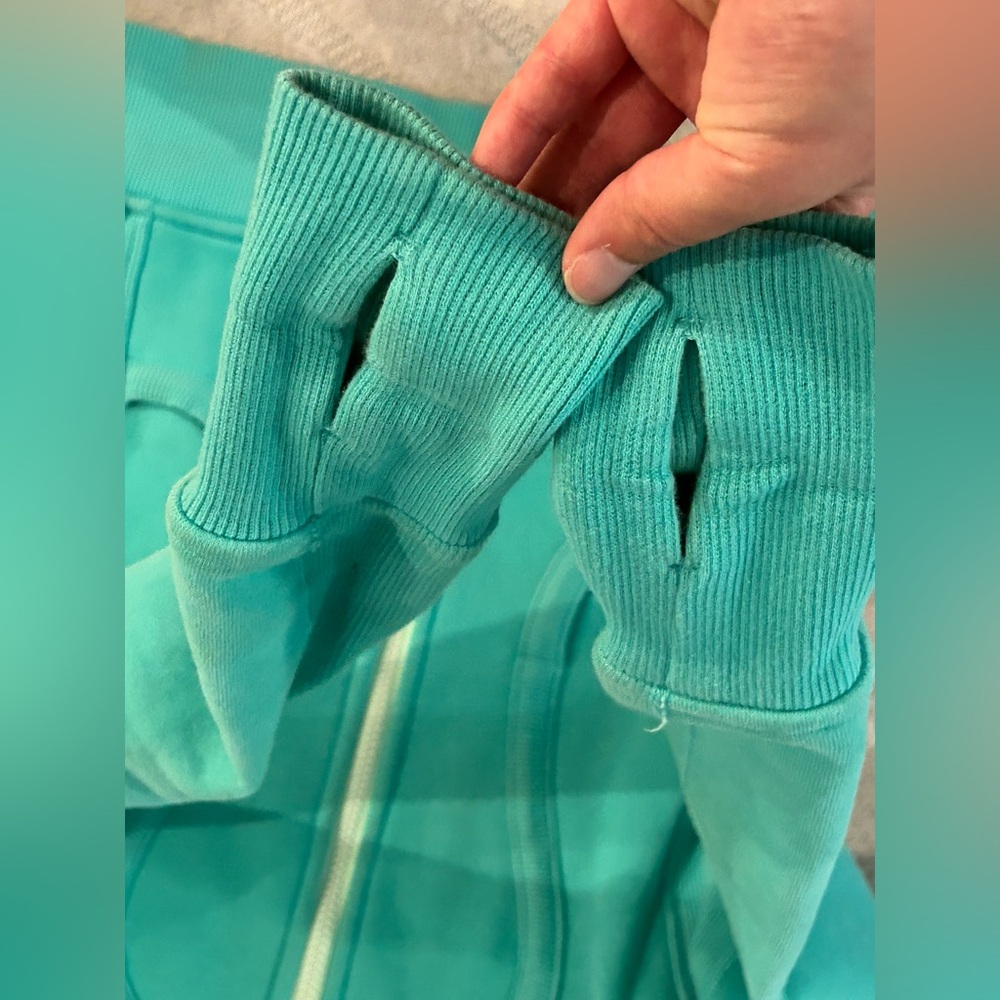 Lululemon Scuba Hoodie II in Bali Breeze/Fresh Teal - Size 2 - Picture 8 of 15